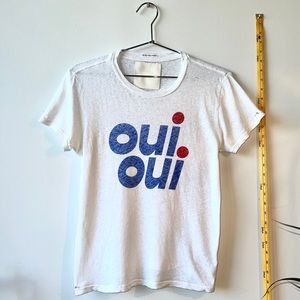MOTHER The lil sinful Tee, Oui Oui T-shirt